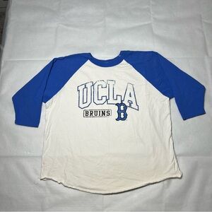 UCLA Bruins baseball tee with a relaxed fit baseball